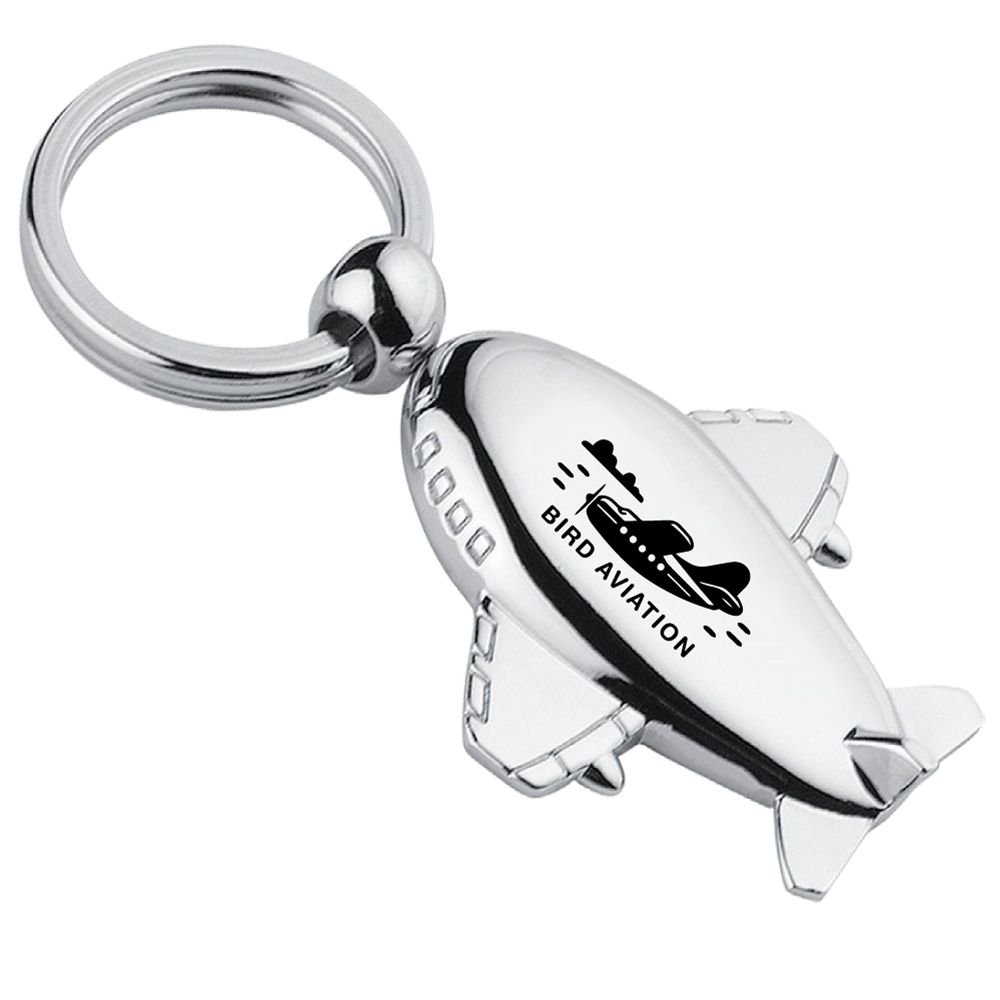 MI-727  METAL AIRPLANE KEYCHAIN